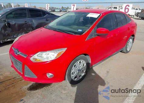 2012 Ford Focus Se из США, поврежденный, VIN 1FAHP3F26CL145822